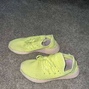 Neon sneakers